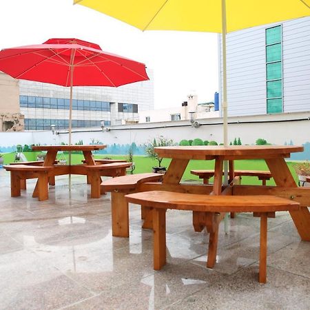Coco Capsule Guesthouse بوسان المظهر الخارجي الصورة