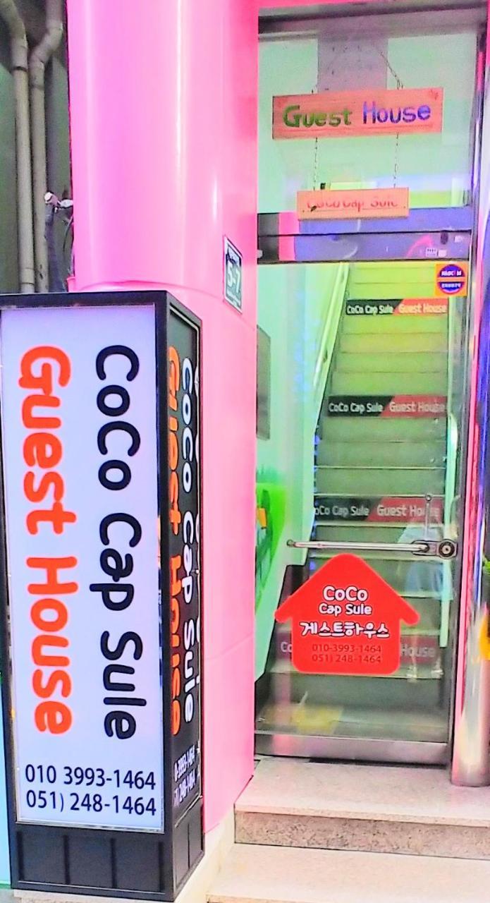 Coco Capsule Guesthouse بوسان المظهر الخارجي الصورة